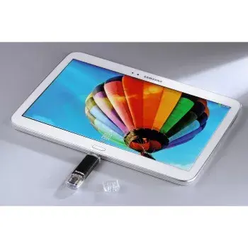 Hama Laeta Twin, 32 GB USB kľúč USB Type-A / Micro-USB 3.2 Gen 1 (3.1 Gen 1) čierny