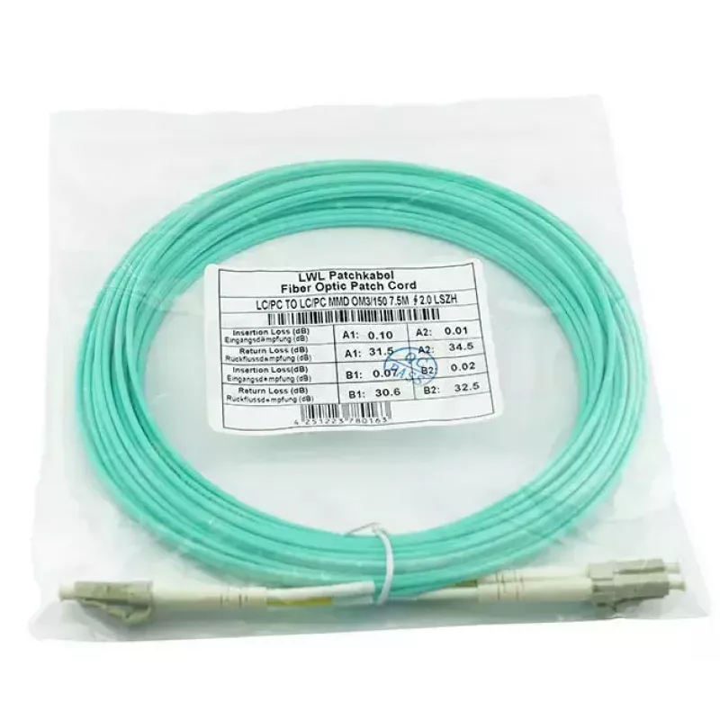 BlueOptics SRCABLE1M-BO InfiniBand optický kábel 1 m LC béžový