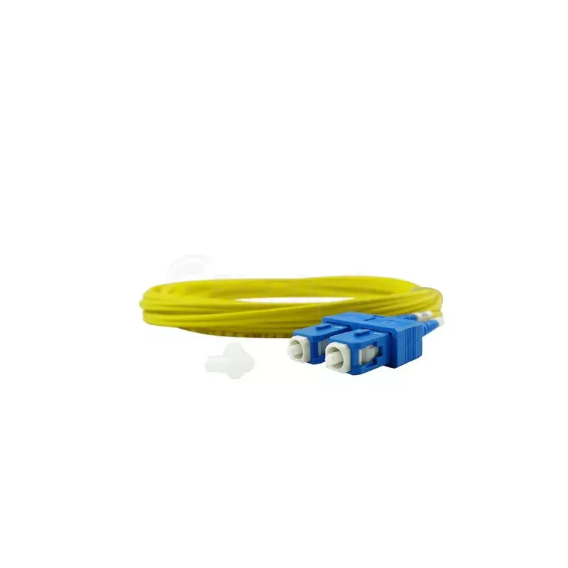 BlueOptics CAB-SMF-LC-SC-7.5-BO Duplexný optický prepojovací kábel (kompatibilný s Cisco), LC-UPC/SC-UPC, singlemode G.657.A1 9/125 µm, 7,5 m