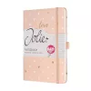 Sigel Jolie Rose Love JN335 zápisník, pevná väzba, s reliéfnou potlačou a horúcou fóliou