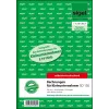 Obchodný formulár Sigel SD130 A5 biely žltý 60 listov