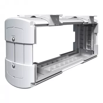 Dataflex Viewlite držiak počítača - stôl 100, 30 kg, ABS plast, biela