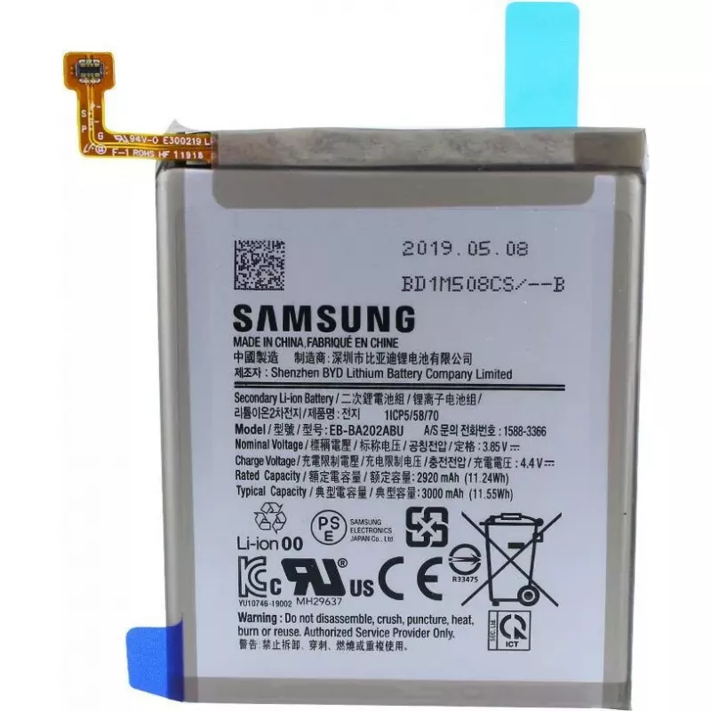 Batéria pre Samsung Galaxy A20e (GH82-20188A) — Li-Ion 3000 mAh, náhrada za A202