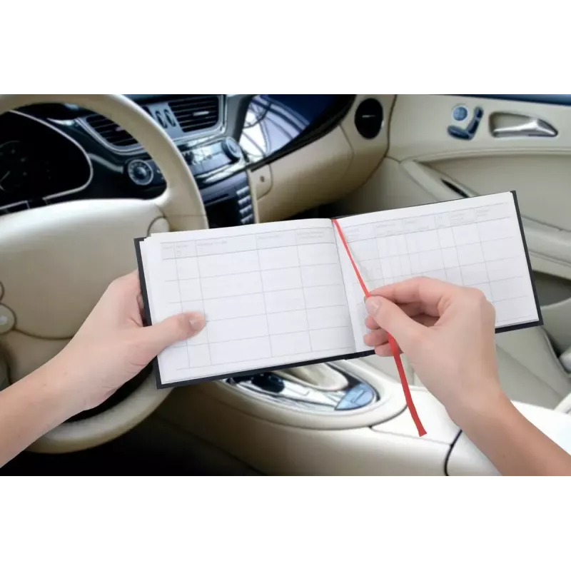 Avery Zweckform 222D Kniha jázd (Fahrtenbuch), A6 na šírku, 48 listov, pevná väzba