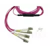 BlueOptics EMC CBL-MPO12-4LC-OM4-7M InfiniBand kábel z optických vlákien 7,5 m