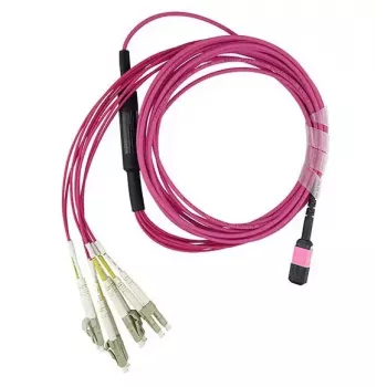 BlueOptics EMC CBL-MPO12-4LC-OM4-7M InfiniBand kábel z optických vlákien 7,5 m