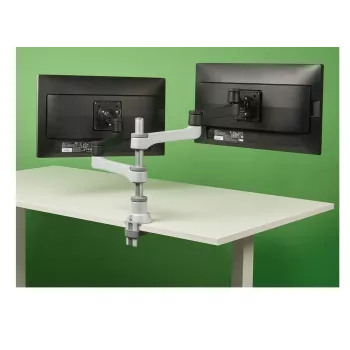 R-Go Tools monitor rameno R-Go Zepher Dual, pre dva monitory, plne nastaviteľné, nosnosť 0-8 kg, 100% cirkulárne, čierna