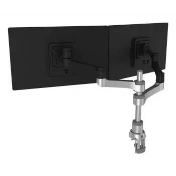 R-Go Tools monitor rameno R-Go Zepher Dual, pre dva monitory, plne nastaviteľné, nosnosť 0-8 kg, 100% cirkulárne, čierna