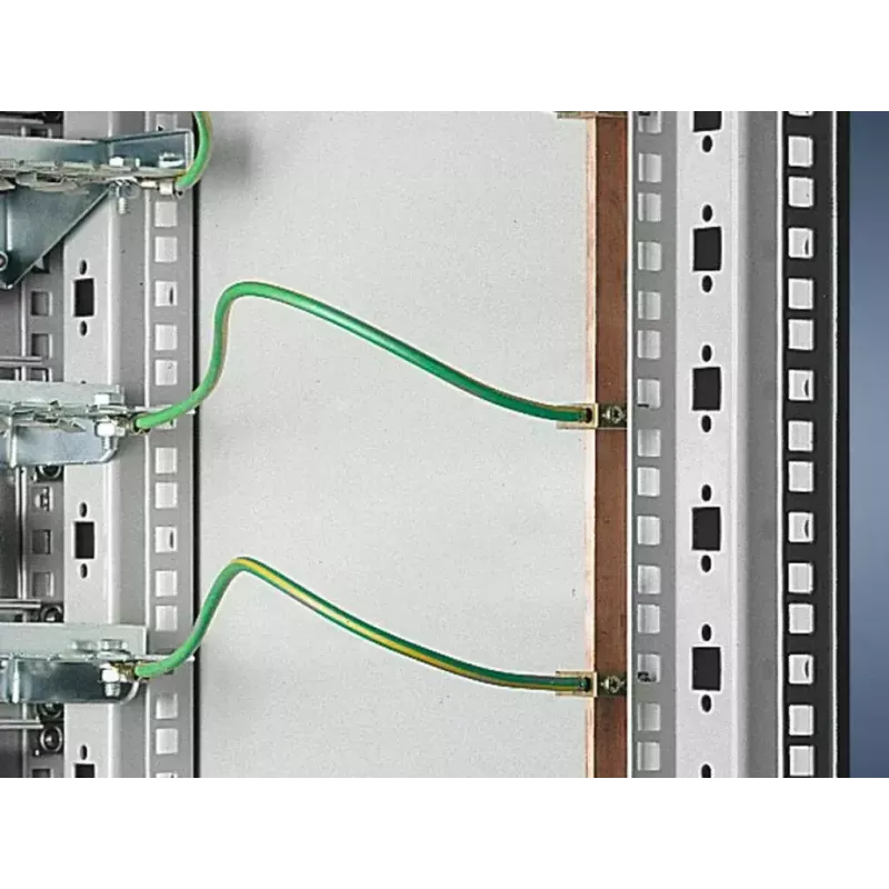 Rittal Uzemňovacia súprava pre rack 7547.000, 180 cm (zvislá uzemňovacia lišta TS)