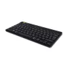 R-Go Tools ergonomická klávesnica R-Go Compact Break, kompaktná klávesnica so softvérom na prestávky, QWERTY (IT), Bluetooth, čierna
