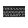 R-Go Tools ergonomická klávesnica R-Go Compact Break, kompaktná klávesnica so softvérom na prestávky, QWERTY (IT), Bluetooth, čierna
