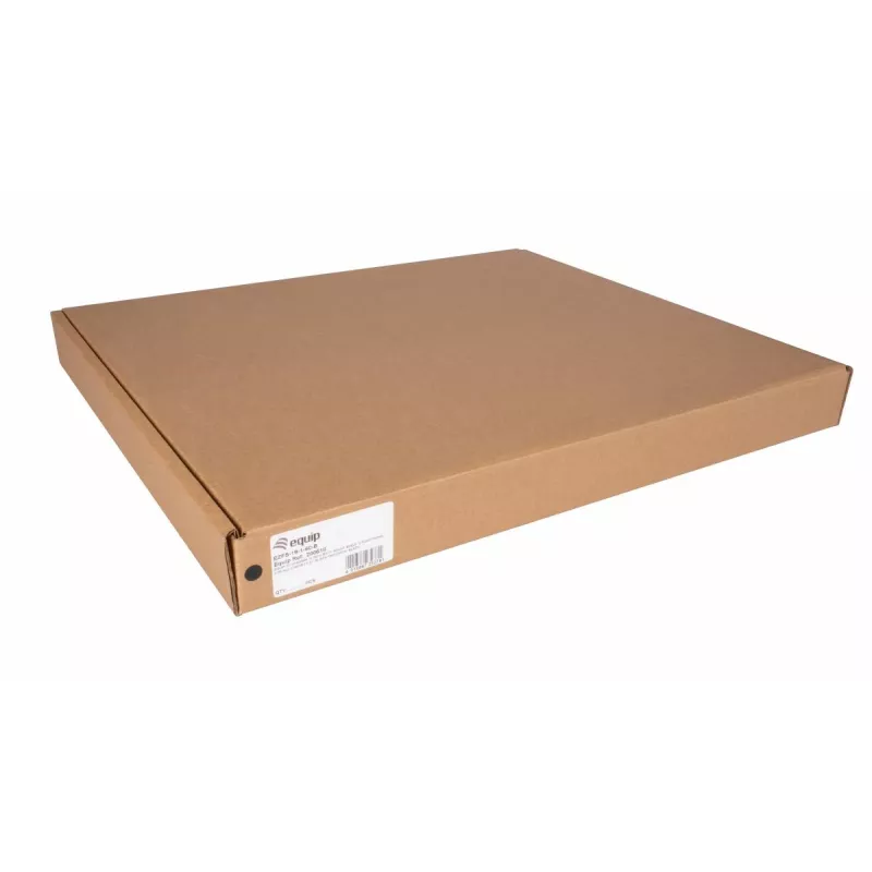 Equip EZFS-19-1-60-B Pevná polica 19 palcov 1U 60 cm, čierna