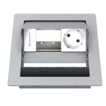 Desktopové puzdro Type F Kindermann 7492000031 sivá biela