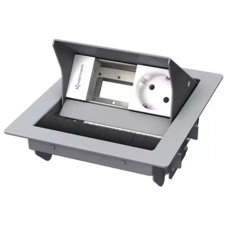 Desktopové puzdro typ F Kindermann 7492000031 sivá biela