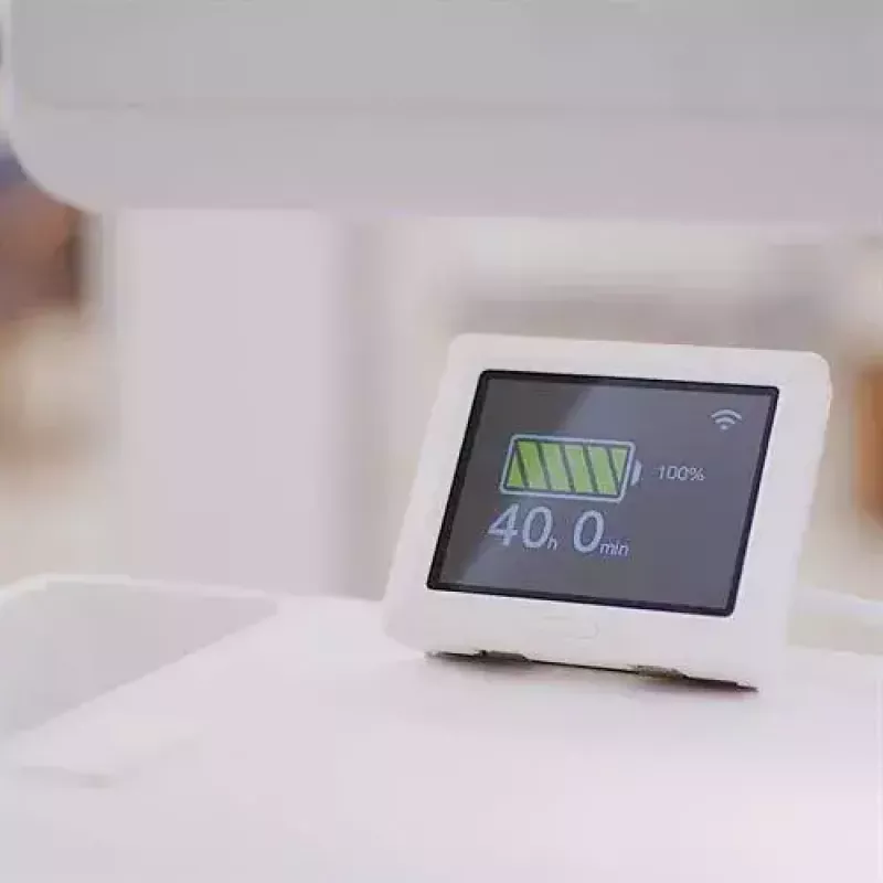 Multimediálny vozík Ergotron CareFit štíhly 2.0 zlatý biely hliník plast oceľ