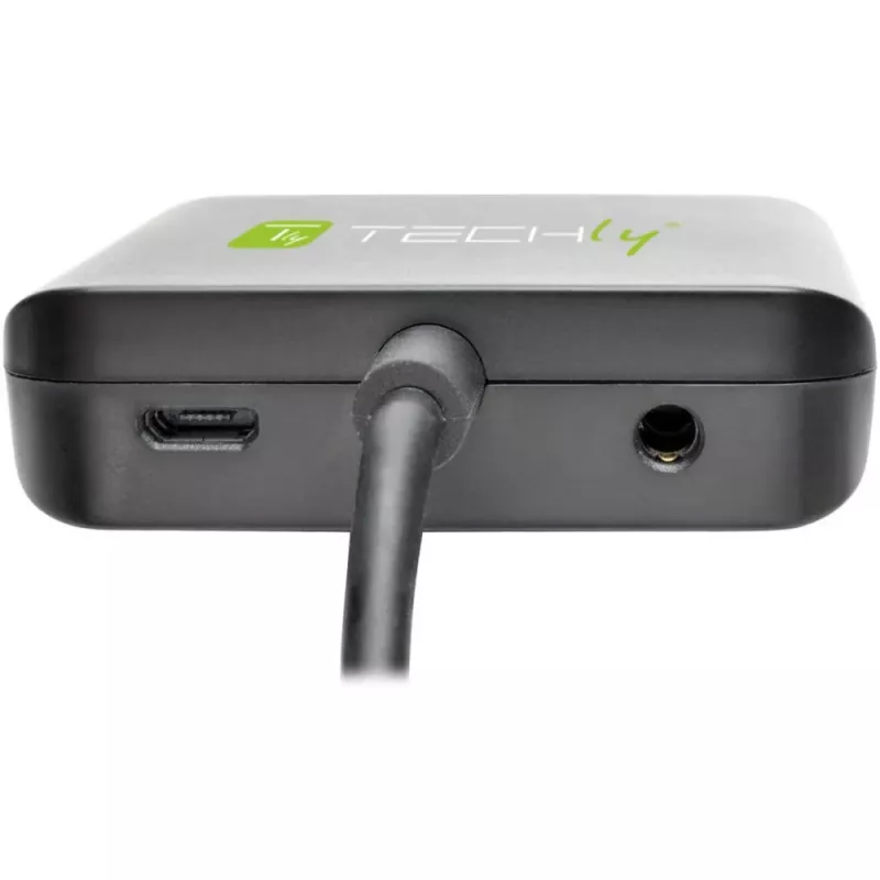 Techly Extraktor zvuku HDMI stereo/zvuk 5.1 kanála 4K 3D IDATA HDMI-VGA8