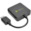 Techly Extraktor zvuku HDMI stereo/zvuk 5.1 kanála 4K 3D IDATA HDMI-VGA8