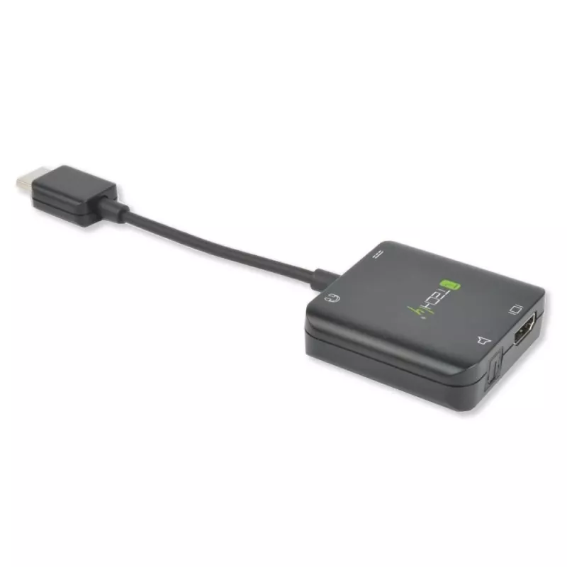 Techly Extraktor zvuku HDMI stereo/zvuk 5.1 kanála 4K 3D IDATA HDMI-VGA8