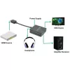 Techly Extraktor zvuku HDMI stereo/zvuk 5.1 kanála 4K 3D IDATA HDMI-VGA8