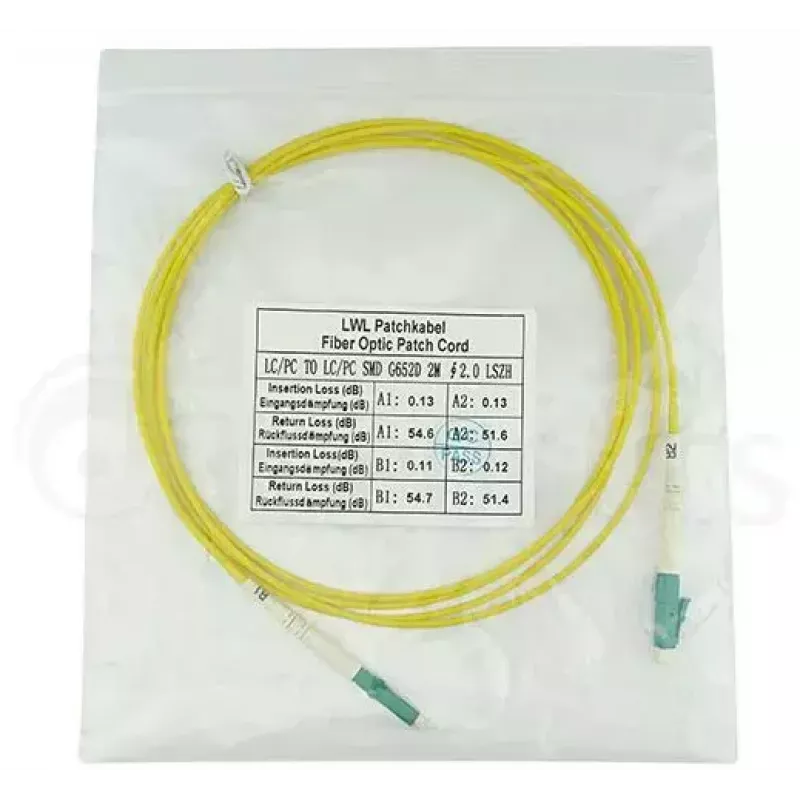 BlueOptics SFP2121BU7.5MM InfiniBand optický kábel 7,5 m LC žltý