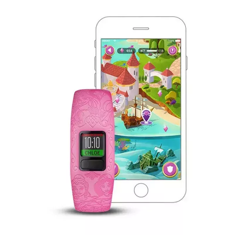 Náramkový tracker aktivity Garmin Vivofit Jr.2 ružový MIP displej 88x88