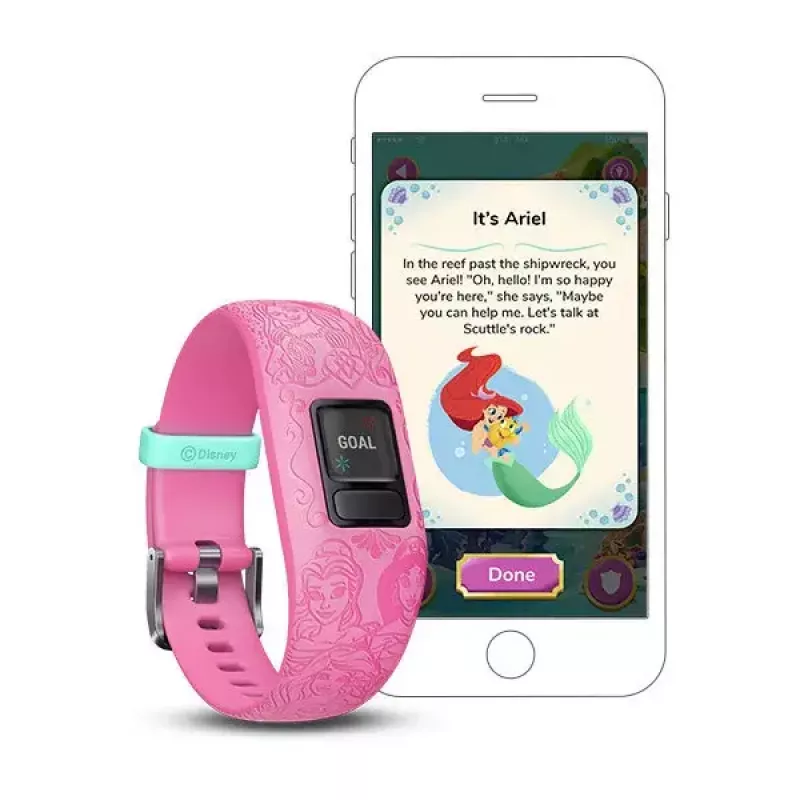 Náramkový tracker aktivity Garmin Vivofit Jr.2 ružový MIP displej 88x88