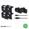 PDP Gaming Play & Charge Kit, Xbox One, batéria pre herný ovládač, čierna, polykarbonát, 3 m, Microsoft