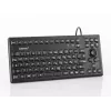 Klávesnica GETT TKG-086-MB-IP68-čierna priemyselná USB QWERTZ nemecká