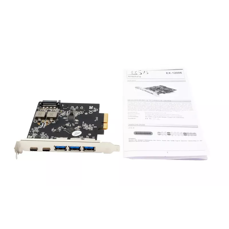 Rozširujúca karta EXSYS EX-12006 interná USB 3.2 Gen 2