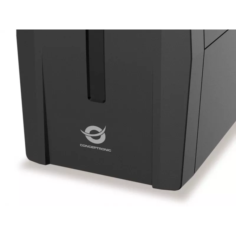 Conceptronic ZEUS01G 650VA 360W UPS, UK zásuvka x 2, HID USB, RJ45 In/Out, AVR