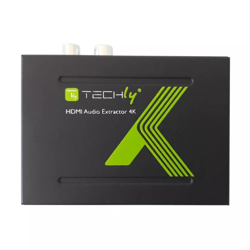 Techly audio extraktor HDMI SPDIF + Cinch R/L IDATA HDMI-EA, 5 V, 77 mm, 64 mm, 23 mm, 351 g
