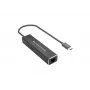 Conceptronic ABBY14B 2.5G Ethernet USB 3.2 Gen 1 adaptér s USB hubom, 2.5GbE, USB-A x 2, USB-C x 2