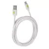 Techly ICOC MUSB20-CMAM20TW USB kábel USB 2.0 2 m USB A USB C biely