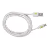 Techly ICOC MUSB20-CMAM20TW USB kábel USB 2.0 2 m USB A USB C biely