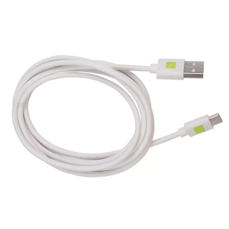 Techly ICOC MUSB20-CMAM20TW USB kábel USB 2.0 2 m USB A USB C biely