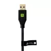 Techly ICOC MUSB312-CMAM05T USB kábel USB 3.2 Gen 1 (3.1 Gen 1) 0,5 m USB A USB C čierny