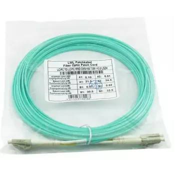 BlueOptics AJ835A InfiniBand optický kábel 2 m LC aqua OM3