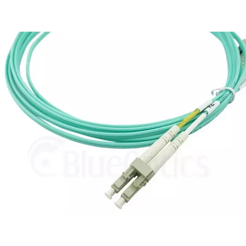 BlueOptics AJ835A InfiniBand optický kábel 2 m LC aqua OM3