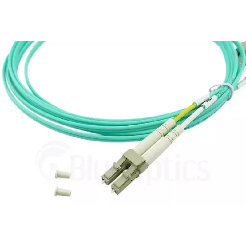 BlueOptics AJ835A InfiniBand optický kábel 2 m LC aqua OM3