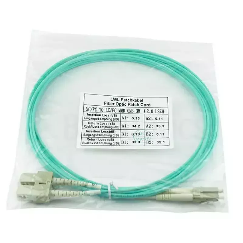 BlueOptics 221691-B22-BO LC/SC multimode optický prepojovací kábel, 5 m