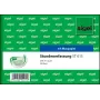 Obchodný formulár Sigel ST615 zelený biely A6