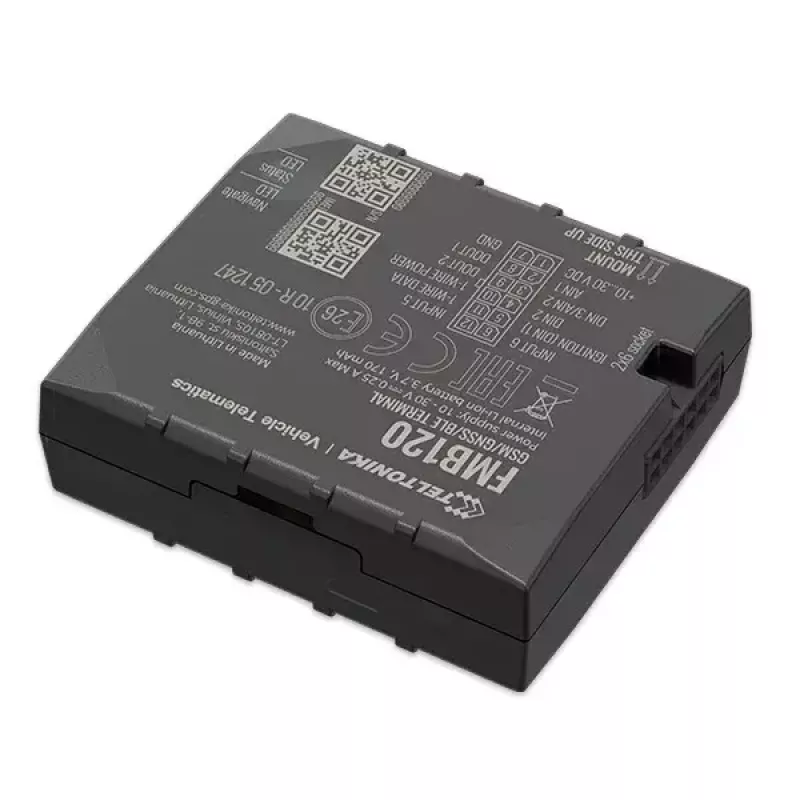 Teltonika FMB120 auto čierny prachuvzdorný GPS tracker