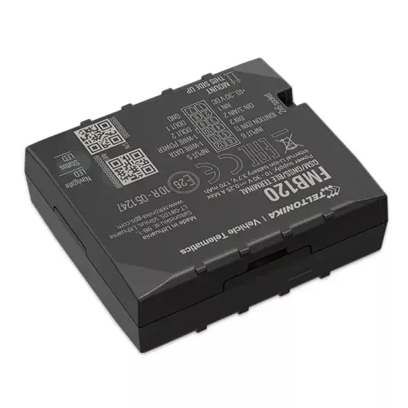 Teltonika FMB120 auto čierny prachuvzdorný GPS tracker