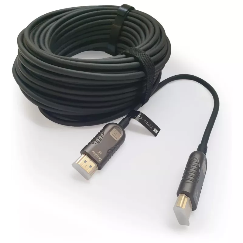 Techly ICOC HDMI-HY2-020 HDMI kábel 20 m HDMI Type-A (štandard) čierny