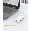 Techly adaptér 3 v 1 Mini DisplayPort (Thunderbolt) na HDMI / DVI / VGA IADAP MDP-COMBOF12