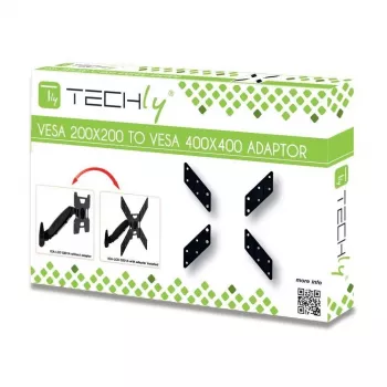 Techly univerzálny adaptér pre VESA 200x200 až 400x400 čierny ICA-LCD G11A