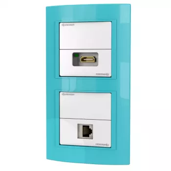 Zásuvkový modul RJ-45 + HDMI Kindermann 7456 000 544