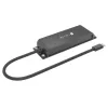 Techly IADAP-USBC-935 dokovacia stanica/port replikátor káblový USB 3.2 Gen 1 (3.1 Gen 1) Type-C čierny