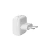 Nástenná nabíjačka d bramante re-charge Pro EU plochá 2×USB-C 20W biela (Indoor)