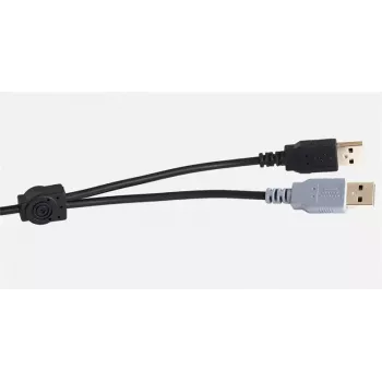 Klávesnica Logickeyboard LKB-LOGXP2-A2M-DE univerzálna USB QWERTZ nemecká čierna